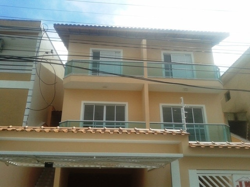 Imagem 1 de 15 de Novo!! Sobrado - Jardim Santo Antônio - 3 Suítes - 129