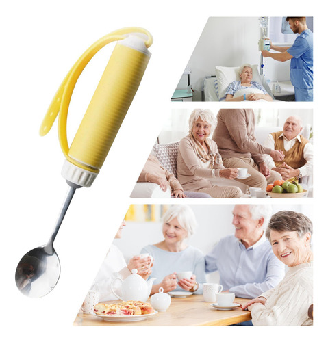 Silverware De Agarre Fácil Spoons Spoons Spoons Borks Cuchor