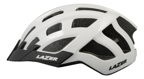 Casco Bicicleta Lazer Compact White Certificado Mtb Ruta