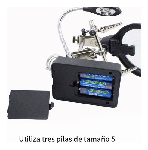 ** Lupa Con Base De Pinza De Luz Led For Soldar