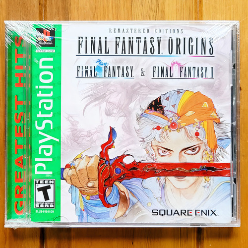 Jogo Mídia Física Final Fantasy Origins PS1