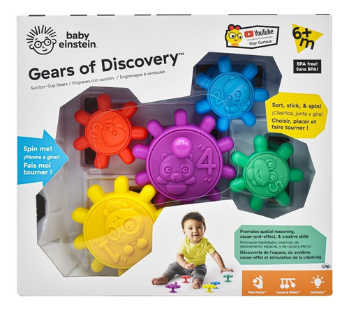 Gears Of Discovery Engranes Con Succion Baby Einstein