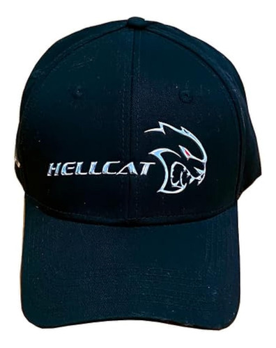 Dodge Srt Hellcat - Gorra Con Logotipo De Metal Líquido