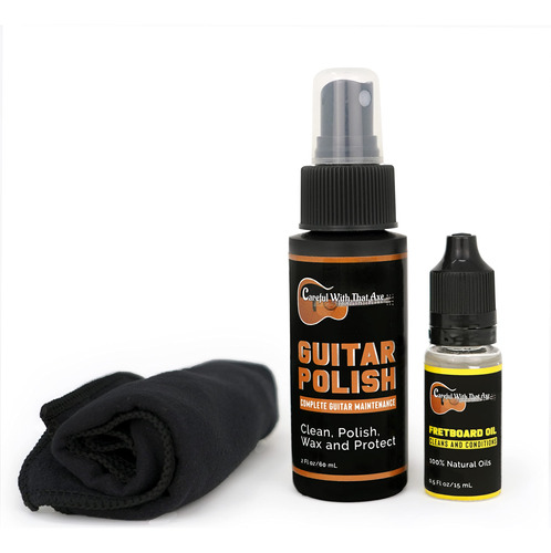 Kit De Limpieza De Guitarra, Esmalte Y Cuidado De Aceite, Ac