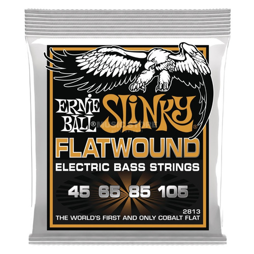 Ernie Ball Eb2813 Flat Encordado Bajo 4 Cuerdas 045 105