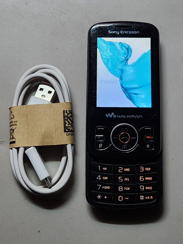 Sony Ericsson W100 Walkman Telcel Funcionando Bien, Leer Descripcion! Celular Retro Clasico Vintage Old Viejito W205 W300 W580 W600 W610 W800 Xperia Negro (Usado)
