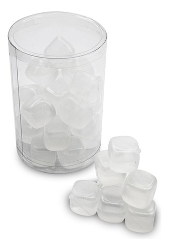 Hielo Plásticos Cubitos Reutilizable Set X 30 Refigerantes