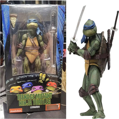 Increíble Figura De Las Tortugas Ninja Leonardo