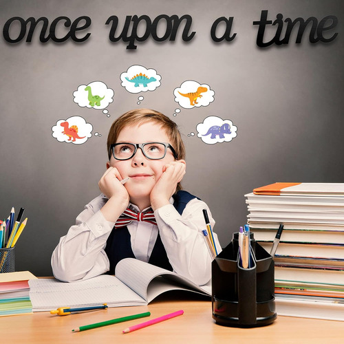 Jetec Letrero Conxto En Inglés «once Upon A Time», Decoració