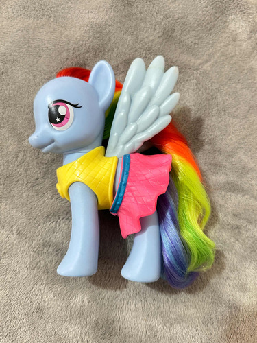 Rainbow Dash My Little Pony 15 Cm Fashion Style (Usado)