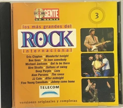 Colección Gente Los Mas Grandes Del Rock Intern. Cd 03 