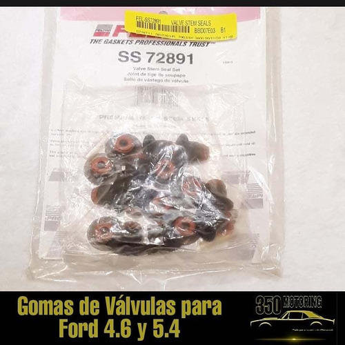 Gomas Válvulas Motor Ford 4.6 5.4