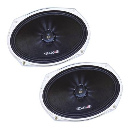 Imagem 1 de 6 de Par De Falante Médio Snake 6x9 Polegadas Esv 220 Rms 4 Ohms