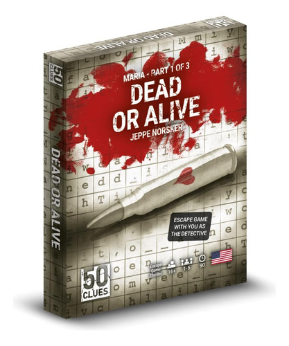 50 Pistas: Dead Or Alive Un Juego Estilo Escape Room 1-5 J
