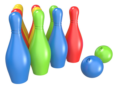 Mini Set De Bolos Para Niños Interactive Games Baby Bowling