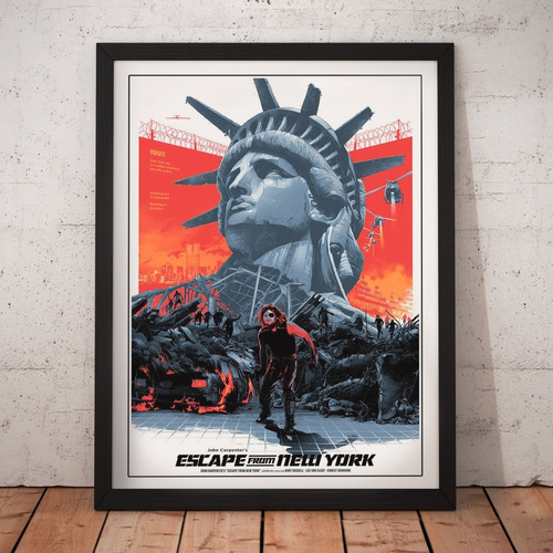 Cuadro Peliculas - Escape De New York / Poster Movie