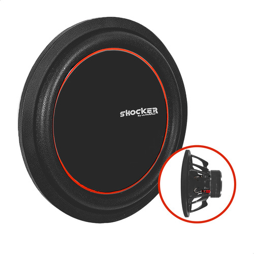 Subwoofer Shocker 1201 480 Rms 4 Ohms 12 Cone Liso