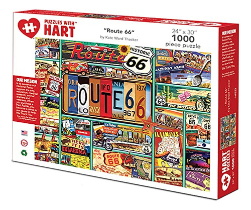 Hart Jigsaw Puzzle 1000 Piezas 24  X 30  X-grande Ppxfu