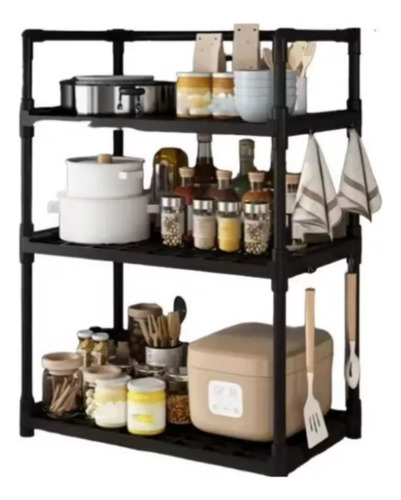 Organizador Rack Cocina 3 Niveles Cocina Multifuncional