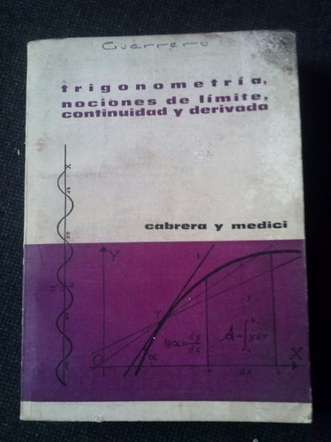 Trigonometria Nociones De Limite Continuidad Cabrera Medici