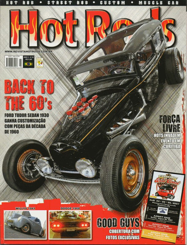 Hot Rods Nº32 Ford Tudor Sedan 1930 Willys 1941 Dodge 1968