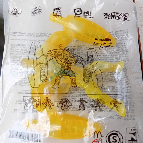 Figura Ben 10 Producto De Mcdonald's Armadillo (Usado)