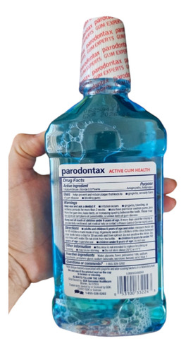 Paradontax Enjuague Bucal Active Gum Health Antigingivitis