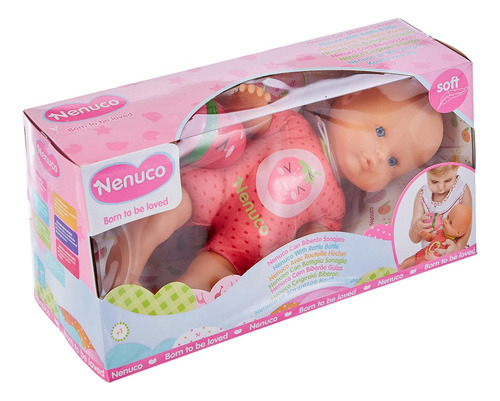 Muñeca Clasica Bebote De Tela Blando Original Nenuco Nuevo