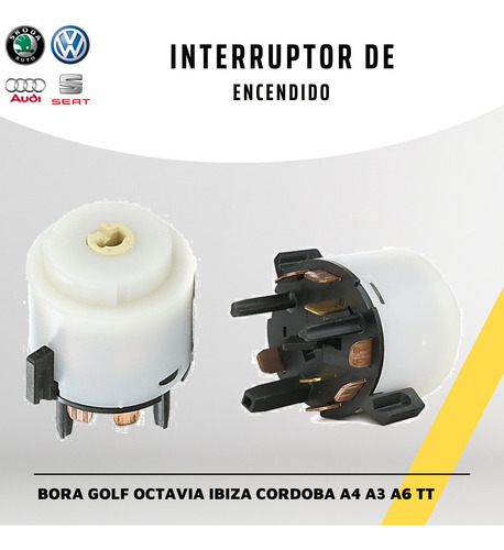 Interruptor De Encendido Fox Bora Golf A3 A4  Ibiza Cordoba