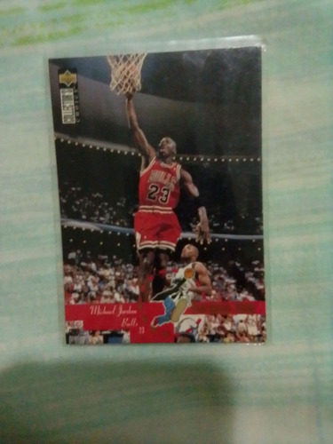 Barajita Upper Deck De Michael Jordan Profesor Dunk 