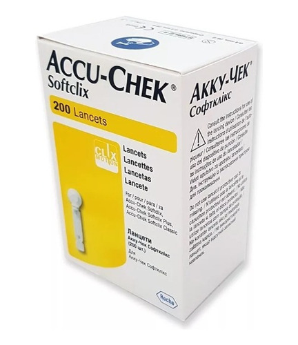 Lancetas Accu-chek Softclix X 200 Unidades