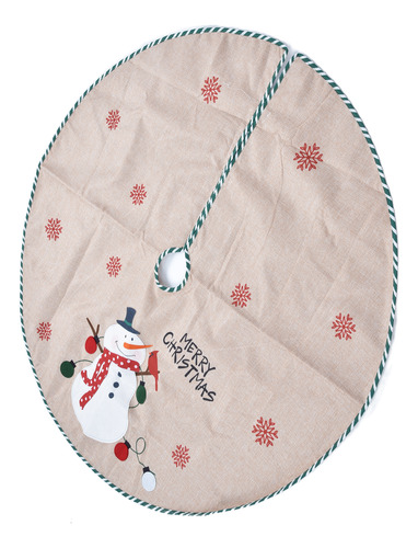 Falda Con Diseño De Árbol De Navidad Con Diseño De Muñeco De