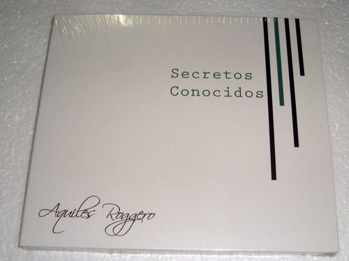 Aquiles Roggero - Secretos Conocidos Cd Sellado / Kktus