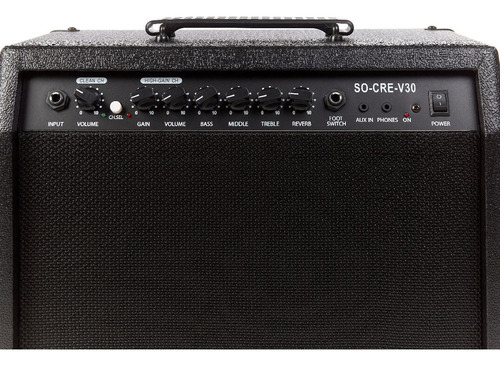 Imagen 2 de 5 de Amplificador Guitarra Eléctrica Creep 30w C/reverb Mod. V30
