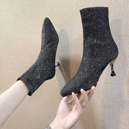 Botines Tipo Calcet n Para Mujer Trend Stretch Cuotas sin inter s