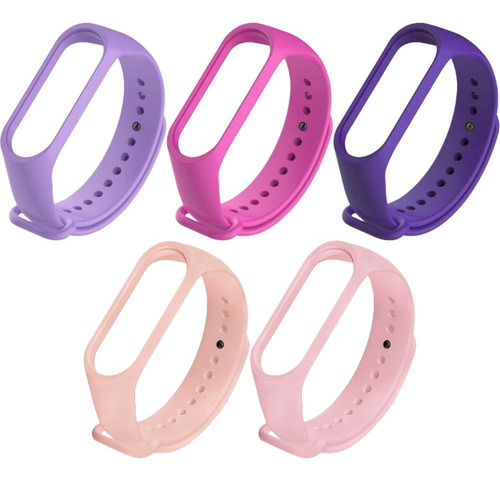 5 Correas Manillas Pulsos Xiaomi Mi Band 4 Xiaomi Mi Band 3