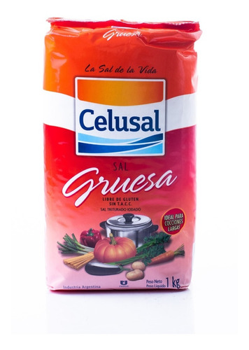 Sal Gruesa Celusal Pack 12 X 1 Kg