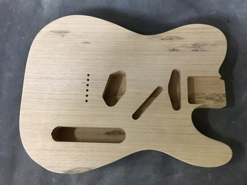 Corpo Guitarra Modelo Tele Em Freijó