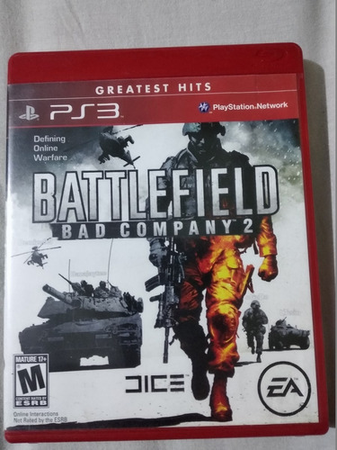 Battlefield Bad Company 2 Juegos Ps3 Originales Playstation
