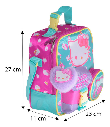 Lonchera Juvenil Sanrio Hello Kitty 4 L Rosa