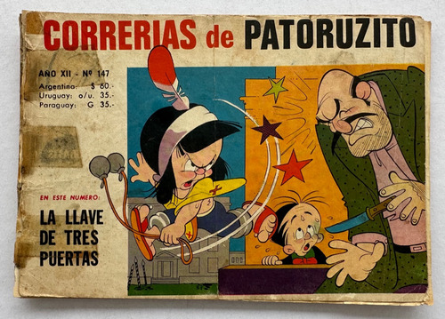 Correrias De Patoruzito Nº 147 Dante Quinterno 1969