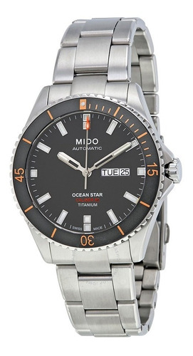 Relogio Mido M0264304406100 Ocean Star Titanium Automatico