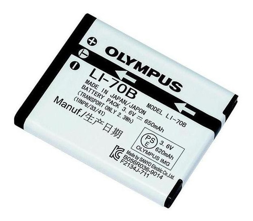 Bateria Olympus Li-70b  Fe4020 Vg110 Vg120 X940 D705