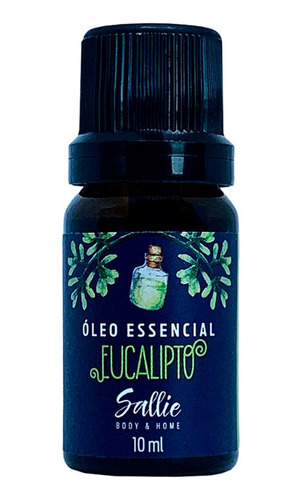 Óleo Essencial Eucalipto  - Sallie Body & Home 10ml