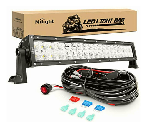 Nilight Spot Flood Combo Barra De Luces Led Todoterreno, Con