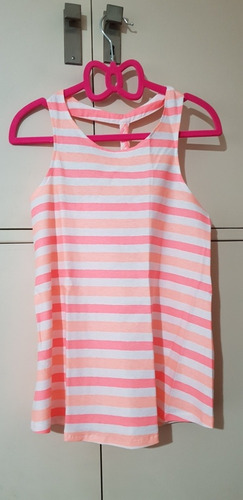 Musculosa Rayada Zara Kids. T 8 Y 13/14. Importadas