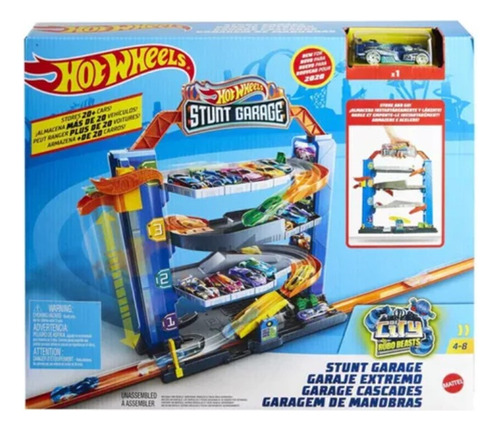 Pista Hot Wheels City Garage Extremo