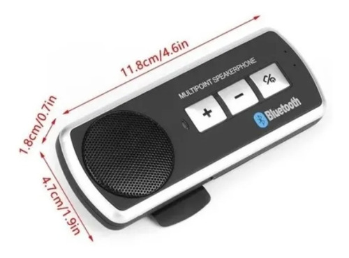 Bluetooth Inalámbrico Multipoint Speakerphone Coche Usb 