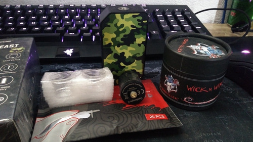Rincoe Manto Beast 228w Con Zeus Zx Y Kit Para Coils (Usado)