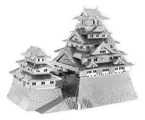 Fascinaciones Iconx Osaka Castle 3d Metal Model Kit